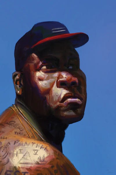 Roscoe by Sam Onche art print