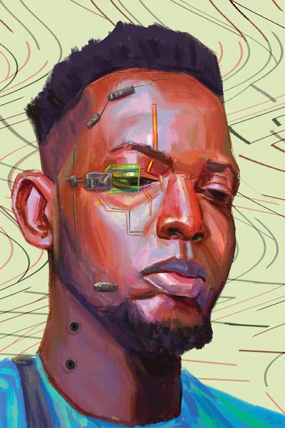 Afrofuturism: Tech Man by Sam Onche