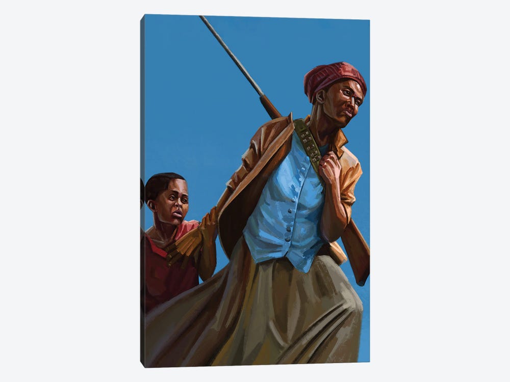 Harriet Tubman by Sam Onche 1-piece Canvas Art Print