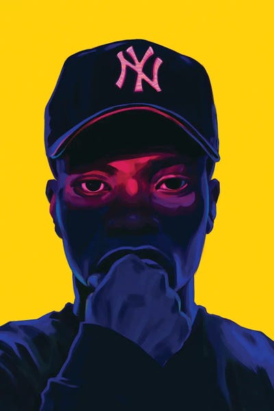 Contemporary Portraiture By Black Artists: Untitled.. by Sam Onche