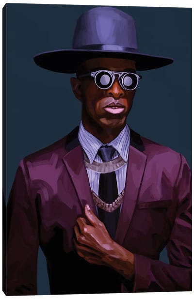 Class Canvas Art Print - Contemporary Portraiture by Black Artists