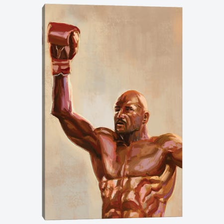 Last Man Standing Canvas Print #SOC37} by Sam Onche Canvas Wall Art