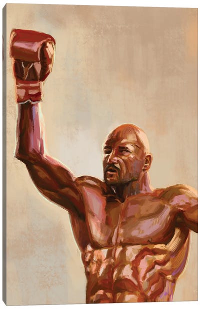 Last Man Standing Canvas Art Print - Sam Onche
