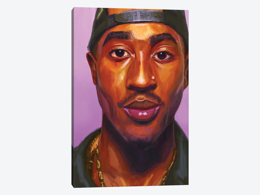 2pac by Sam Onche 1-piece Canvas Art