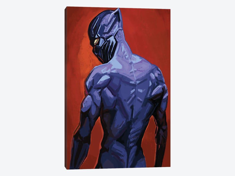 Black Panther by Sam Onche 1-piece Art Print