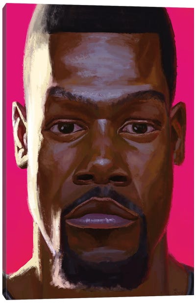 Kevin Durant Canvas Art Print - Sam Onche