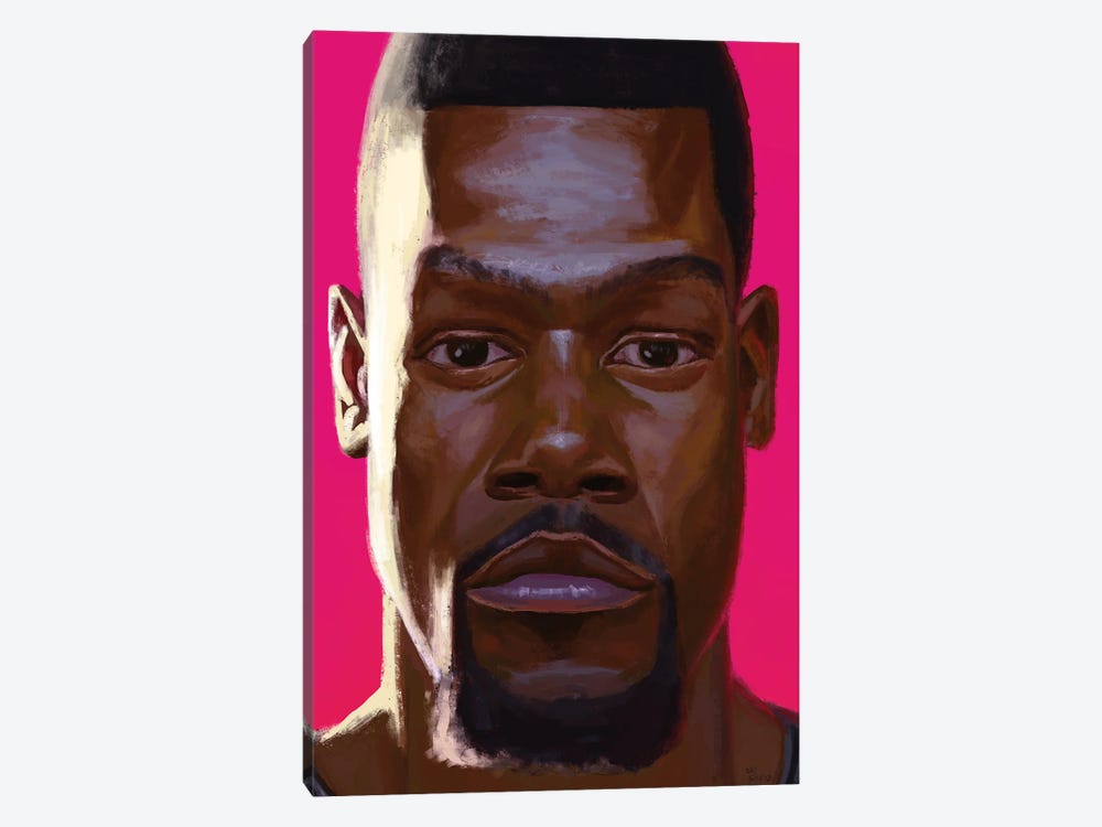 Kevin Durant by Sam Onche 1-piece Canvas Art Print