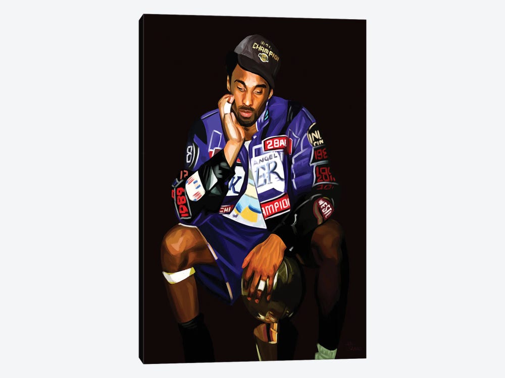 Kobe Bryant by Sam Onche 1-piece Canvas Art