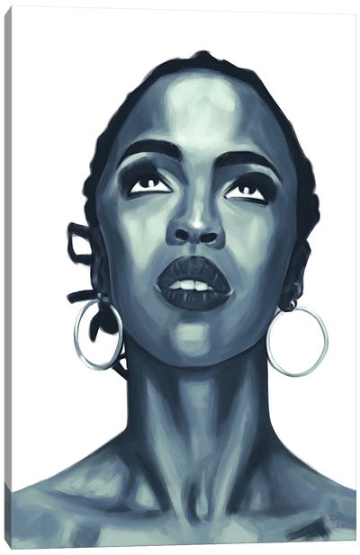 Lauryn Hill Canvas Art Print - Sam Onche