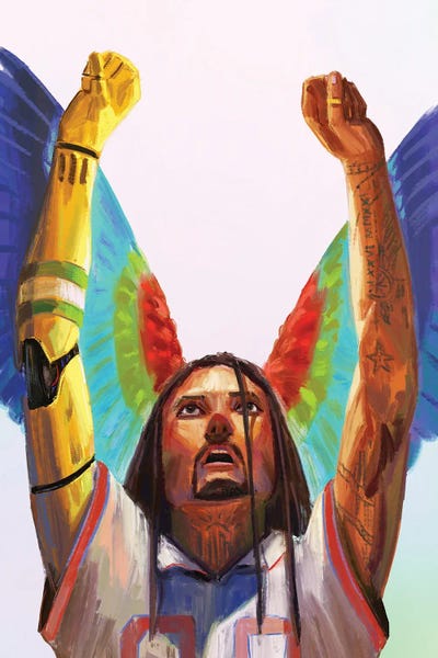 Igbaano by Sam Onche art print