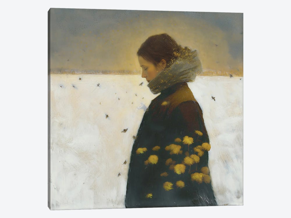 The Beekeeper's Daughter by Somnmigratory Studio 1-piece Canvas Art Print