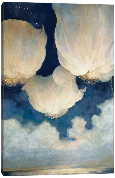 Fleurnimbus, When The World Went Dreaming Canvas Art Print - Whimsical Décor