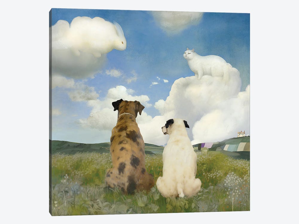 Charlie And Wallace by Somnmigratory Studio 1-piece Canvas Art Print