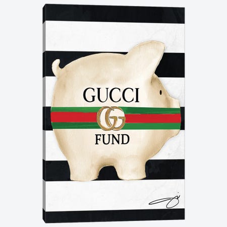 Saving For Gucci Canvas Print #SOJ102} by Studio One Canvas Artwork