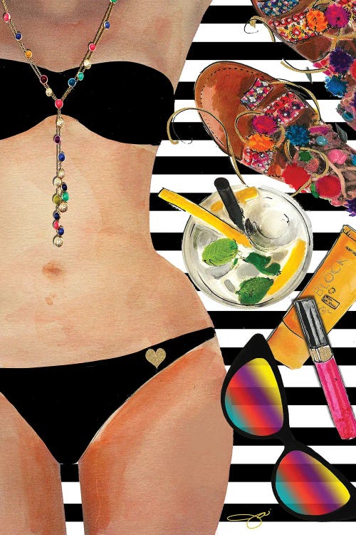 Beach Babe by Studio One wall art