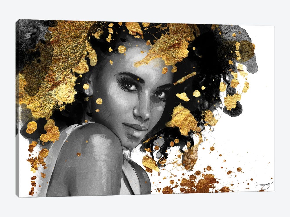 Good As Gold by Studio One 1-piece Canvas Art