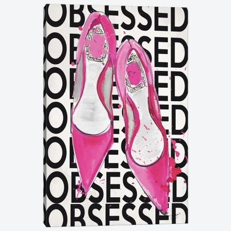 Obsessed Canvas Print #SOJ121} by Studio One Canvas Wall Art