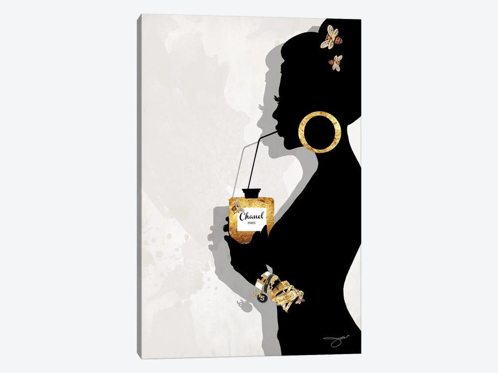 Sipping Couture by Studio One 1-piece Canvas Print