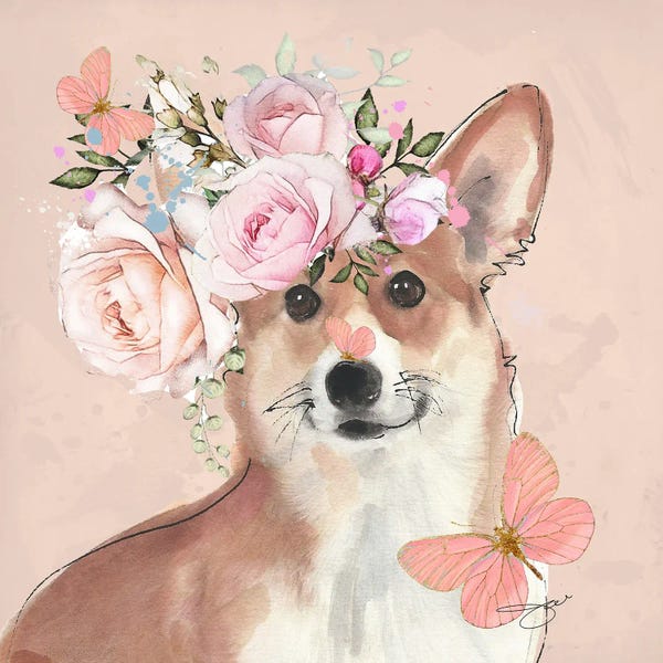 Corgis: Corgi In Bloom by Studio One