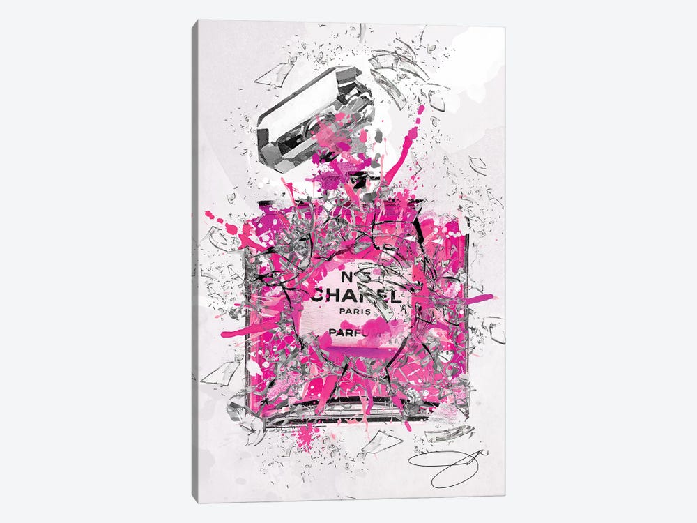 Enough Already Pink by Studio One 1-piece Canvas Art Print
