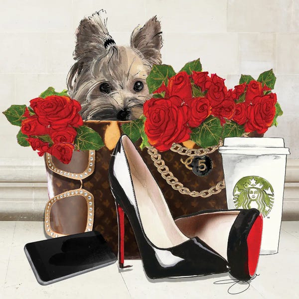 Fine Art Print: Never Fill Yorkie by Studio One