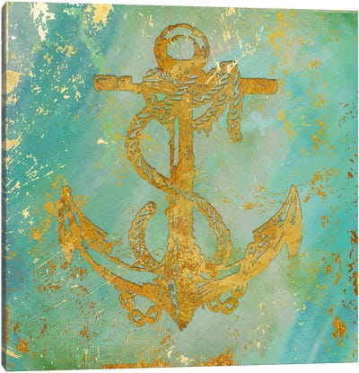 Anchor I Canvas Art Print - Anchor Art