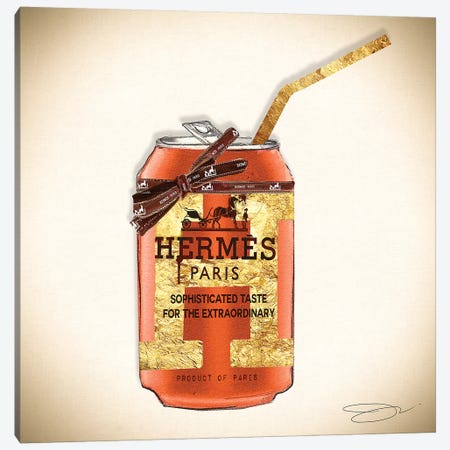 Hermes Can Canvas Print #SOJ20} by Studio One Art Print