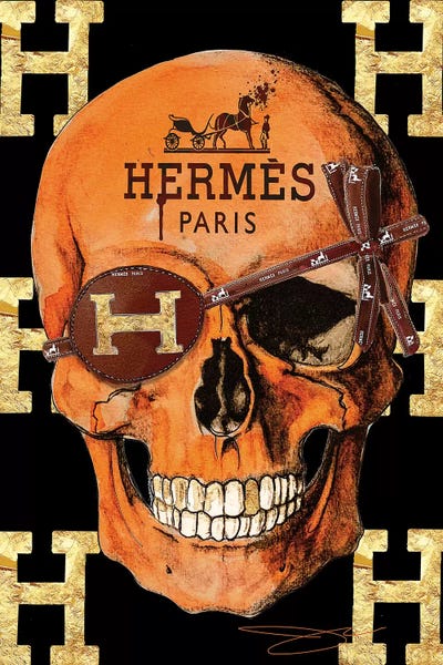 Glam Bedroom: Hermes Skull by Studio One
