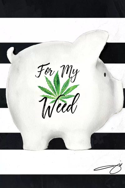 Weed Fund by Studio One canvas print