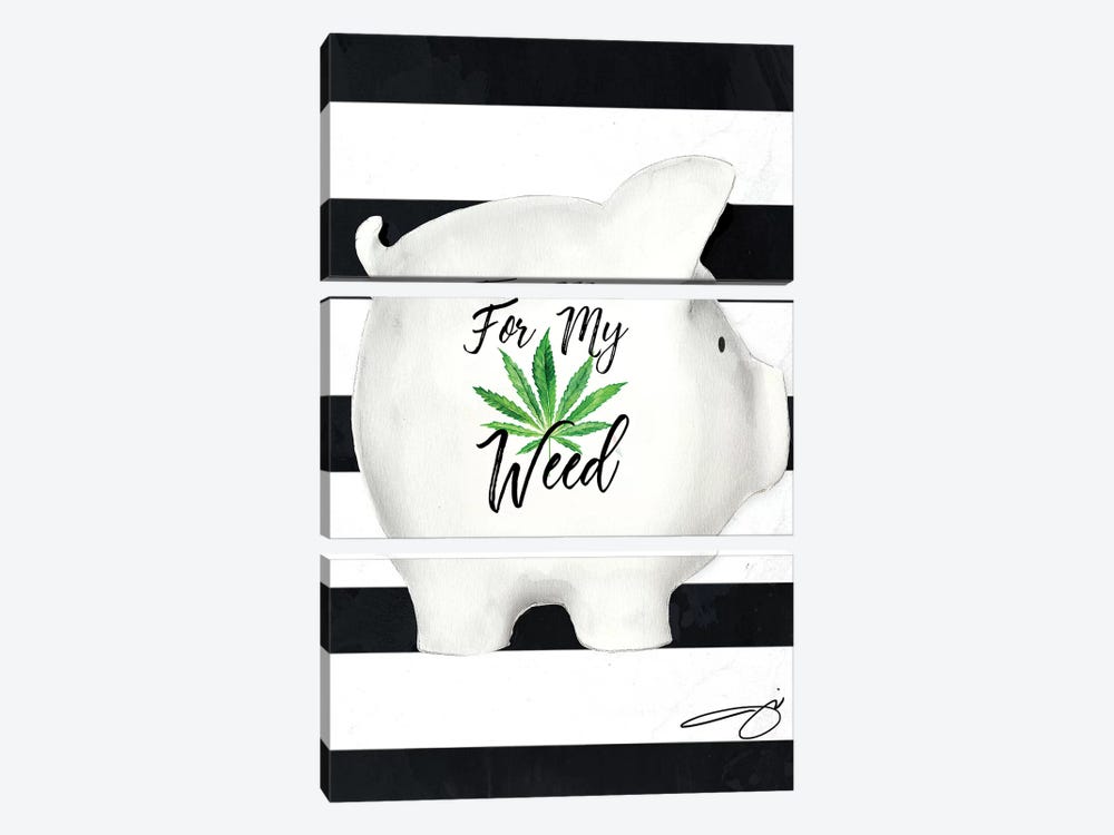 Weed Fund by Studio One 3-piece Canvas Art