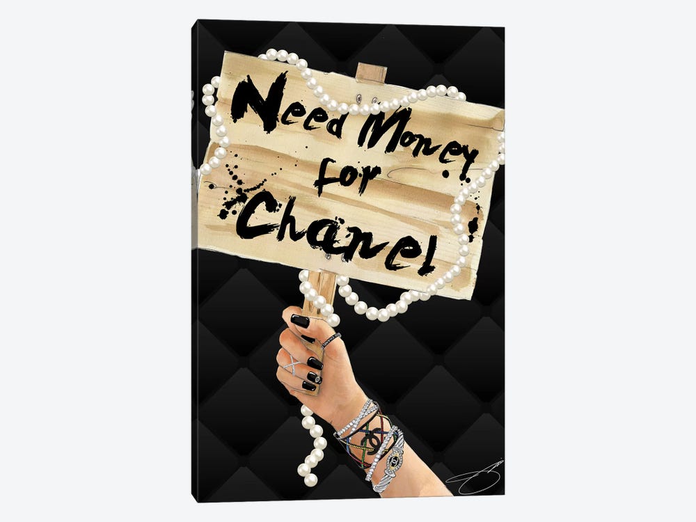 Need Chanel by Studio One 1-piece Canvas Print