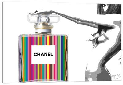 Nothing But Chanel Canvas Art Print - Pantone Color Collections
