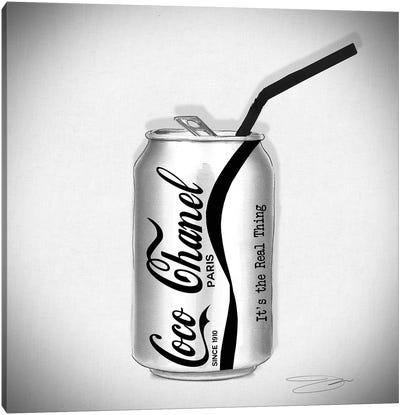 Coco Cola Canvas Art Print - Soft Drink Art