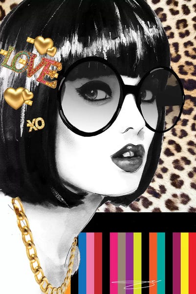 Just Peekin by Studio One canvas print