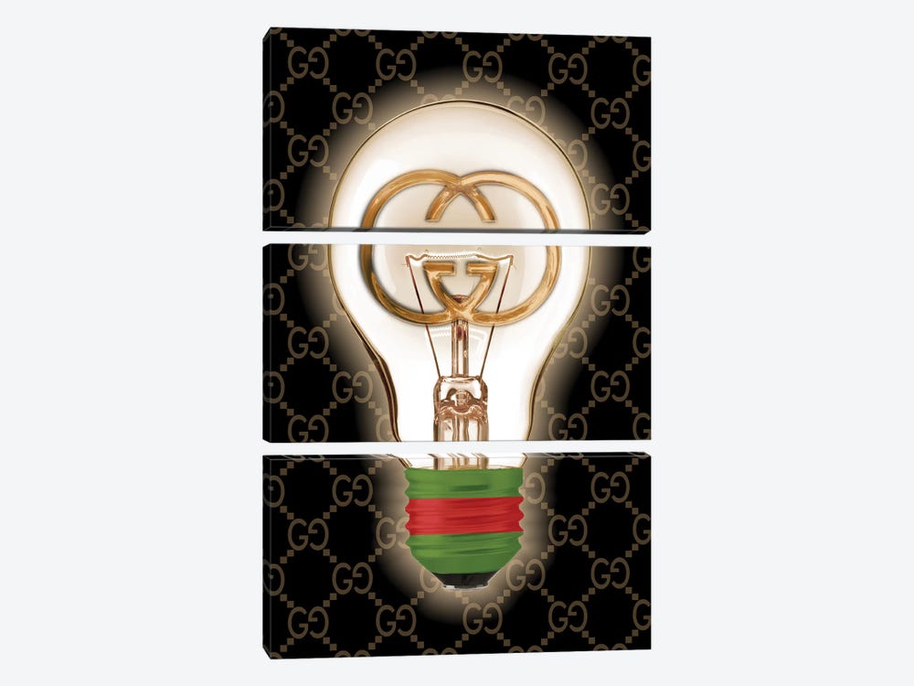 Gucci Is A Good Idea by Studio One 3-piece Canvas Print