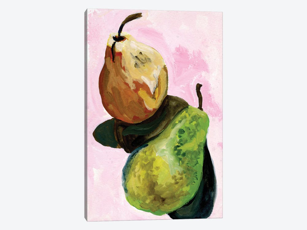 Pair Of Pears by Patti Sokol 1-piece Canvas Art Print