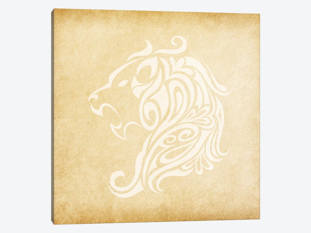 Influential Lion by 5by5collective 1-piece Canvas Art