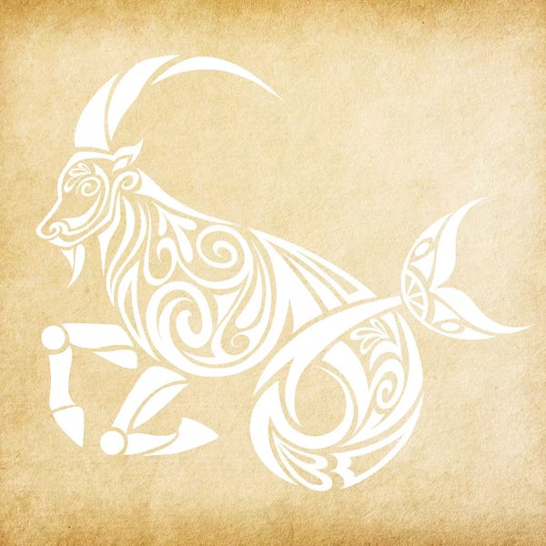 Capricorn: Trustworthy Sea-Goat by 5by5collective