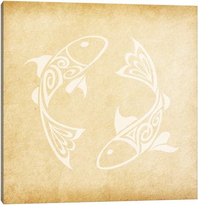 Imaginative Fish Canvas Art Print - Symbols Of Luminosity
