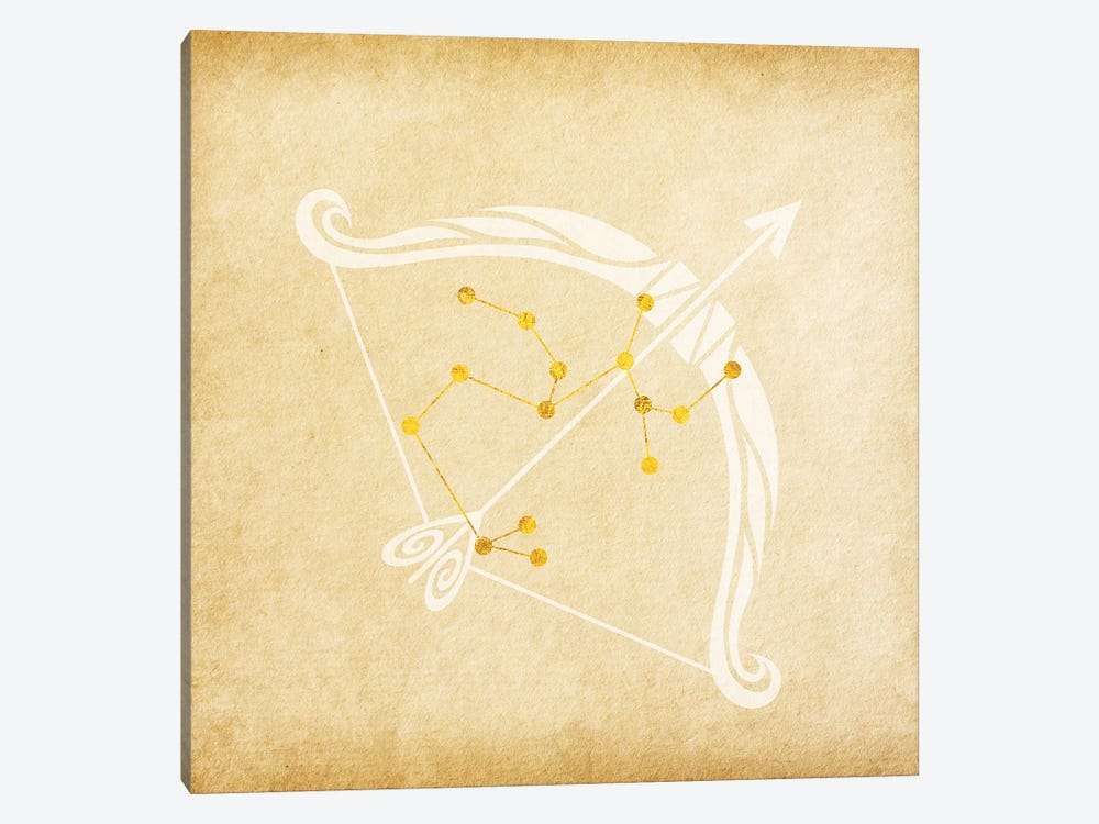 Independent Archer with Constellation by 5by5collective 1-piece Canvas Wall Art