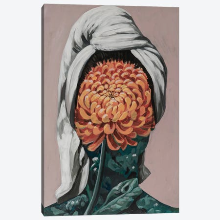 Chrysanthemum Canvas Print #SOM3} by Meta Solar Canvas Wall Art