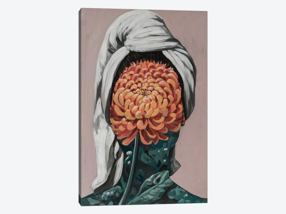 Chrysanthemum by Meta Solar 1-piece Art Print