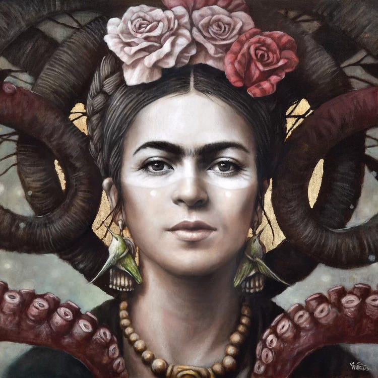 Hommage a Frida (A Tribute To Frida) III by Sophie Wilkins wall art