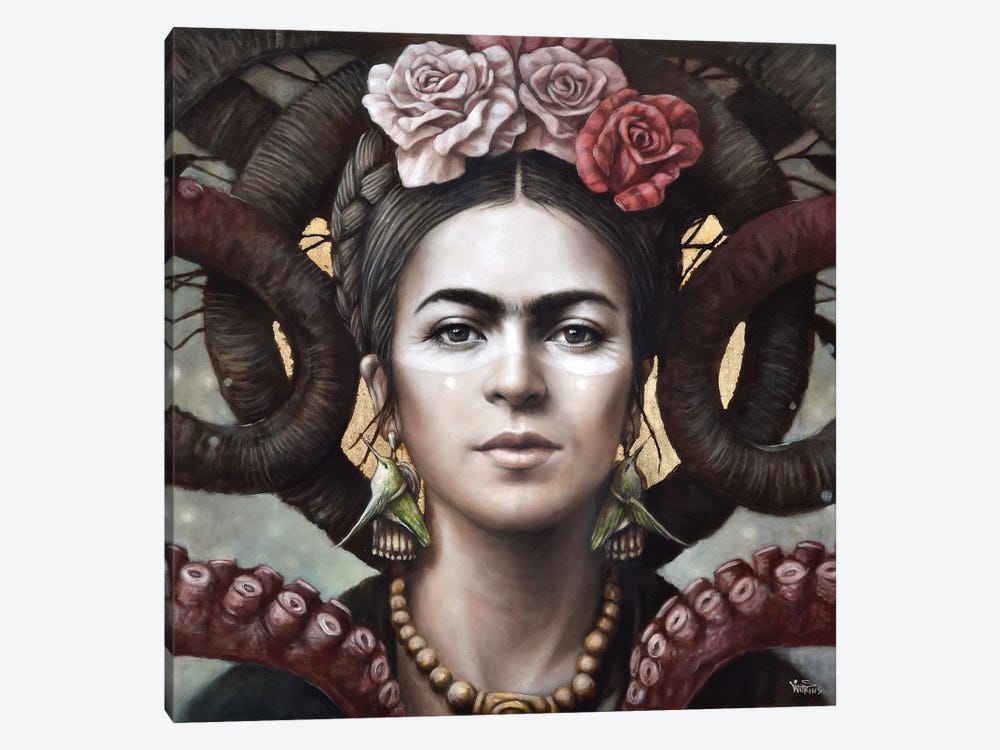 Hommage a Frida (A Tribute To Frida) III by Sophie Wilkins 1-piece Art Print