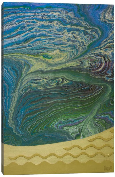 Sea And Sand Canvas Art Print - Svetlana Saratova