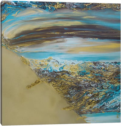 Golden Sand Canvas Art Print - Svetlana Saratova
