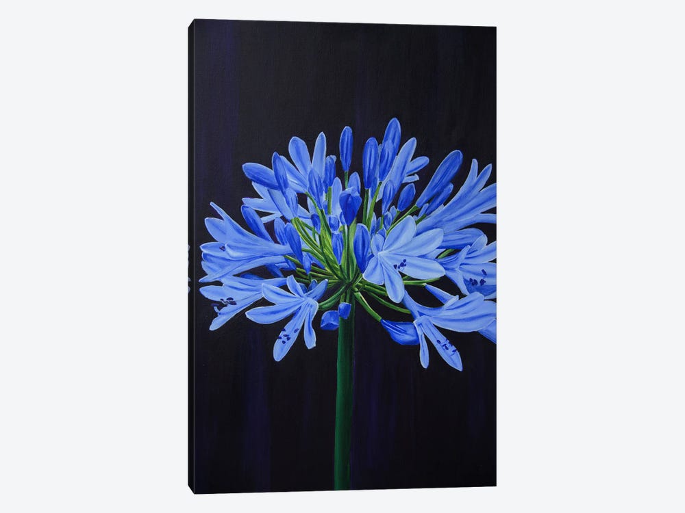Blue Blooming Buds I by Svetlana Saratova 1-piece Canvas Artwork