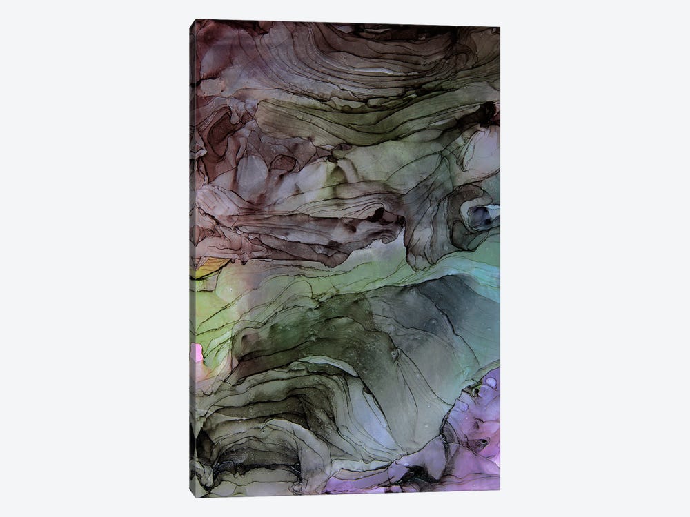 Lilac Green Fantasy by Svetlana Saratova 1-piece Canvas Print
