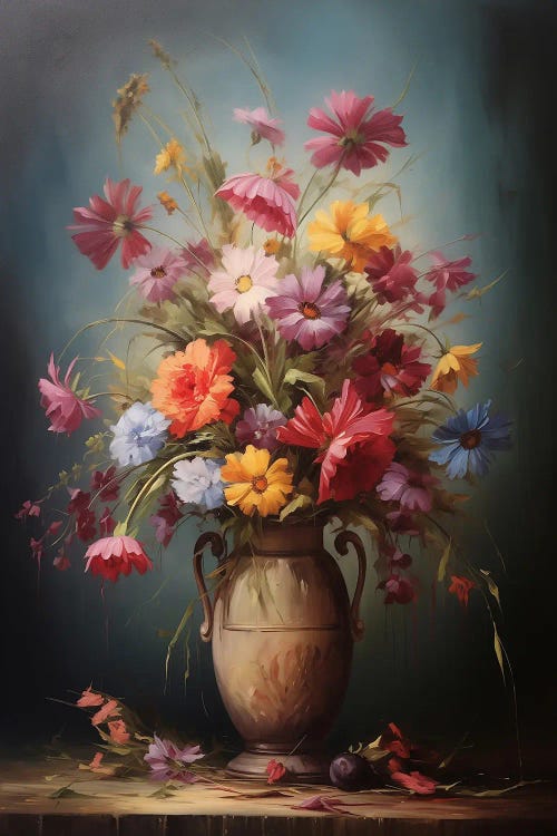 Bouquet Of Flowers In A Vase I