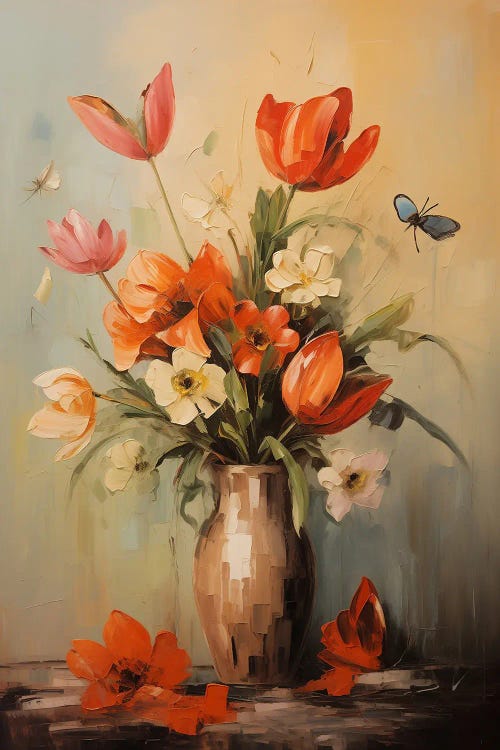 Bouquet Of Flowers In A Vase III